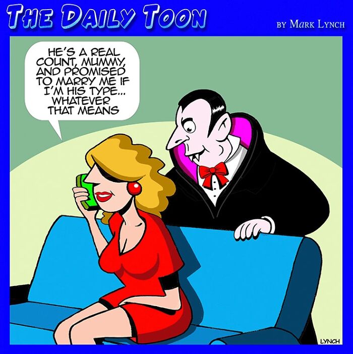 Meet Mark Lynch's Fun Single-Panel Comics