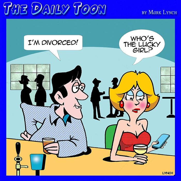 Meet Mark Lynch's Fun Single-Panel Comics