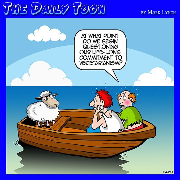 Meet Mark Lynch's Fun Single-Panel Comics