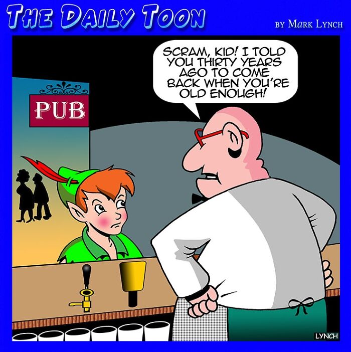 Meet Mark Lynch's Fun Single-Panel Comics