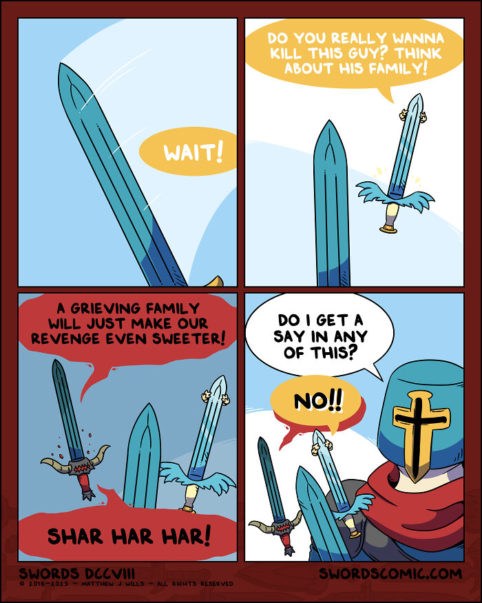 My Fantasy Webcomic All About Swords Turned 6 Years Old