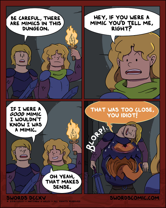 My Fantasy Webcomic All About Swords Turned 6 Years Old