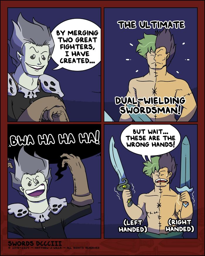 My Fantasy Webcomic All About Swords Turned 6 Years Old