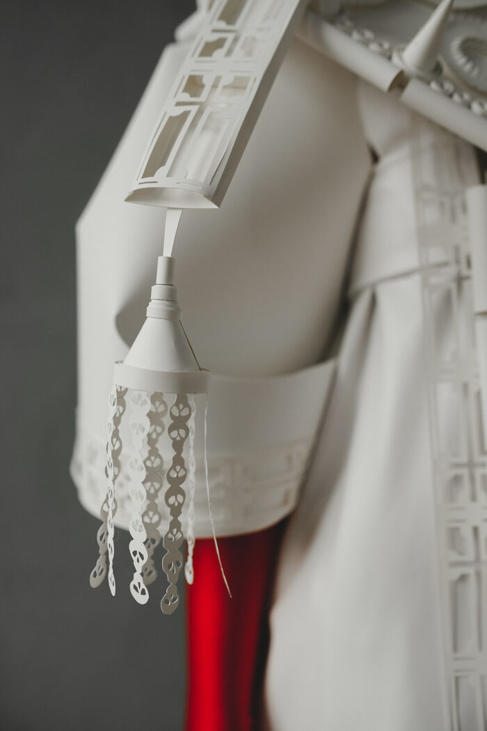 I Created A Paper Costume Inspired By War