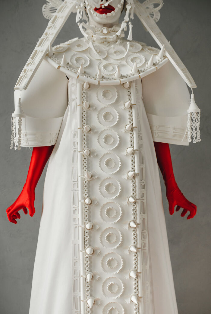I Created A Paper Costume Inspired By War