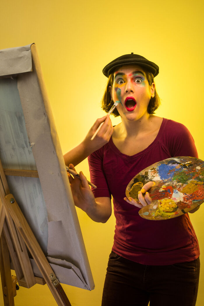 Painted Painter - With Maria