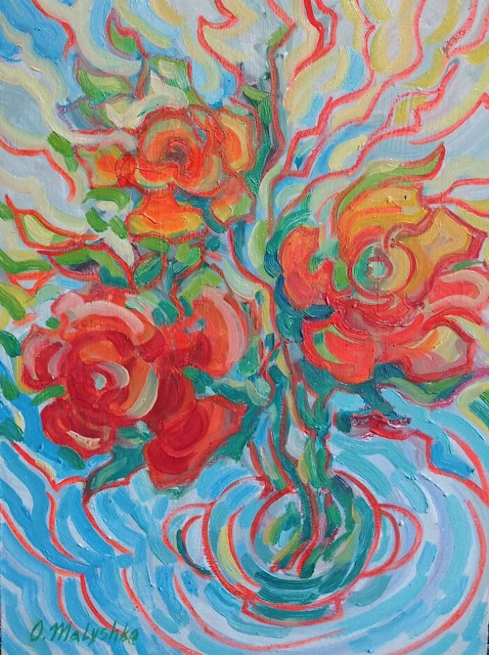 Here Are The Paintings By Artists From The Front-Line Zone Of Ukraine (11 Pics)