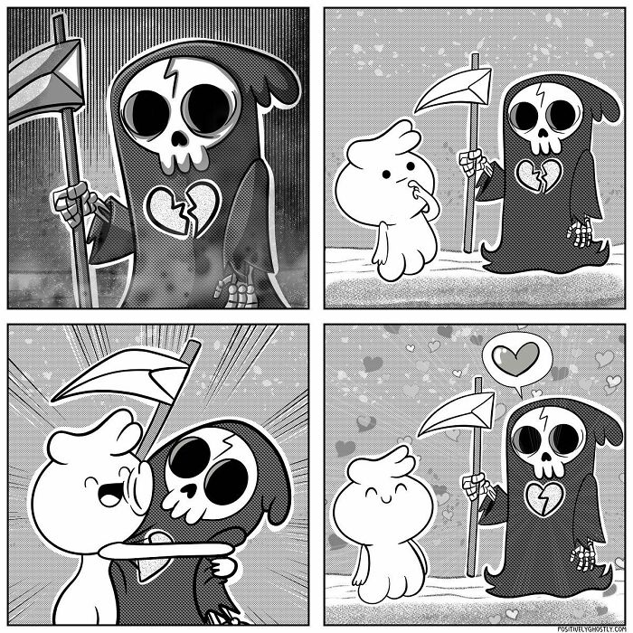 Positively Ghostly's Motivating Comics