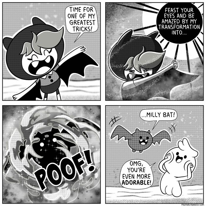 Positively Ghostly's Motivating Comics