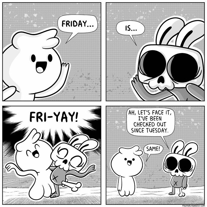 Positively Ghostly's Motivating Comics