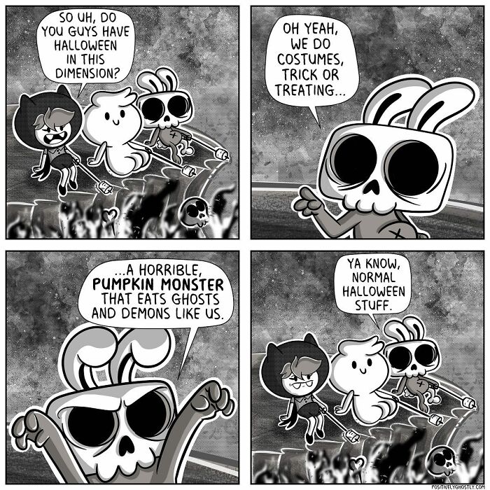 Positively Ghostly's Motivating Comics