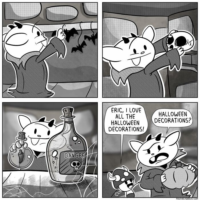 Positively Ghostly's Motivating Comics