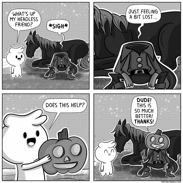 Positively Ghostly's Motivating Comics