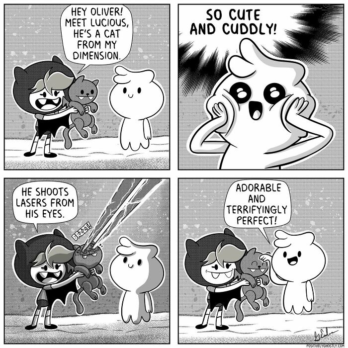 Positively Ghostly's Motivating Comics
