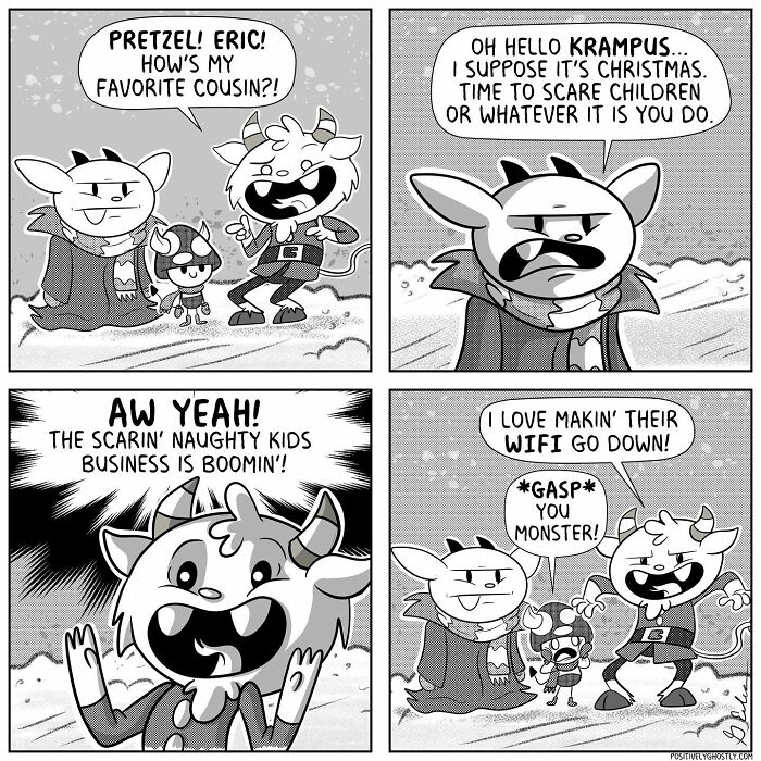 Positively Ghostly's Motivating Comics