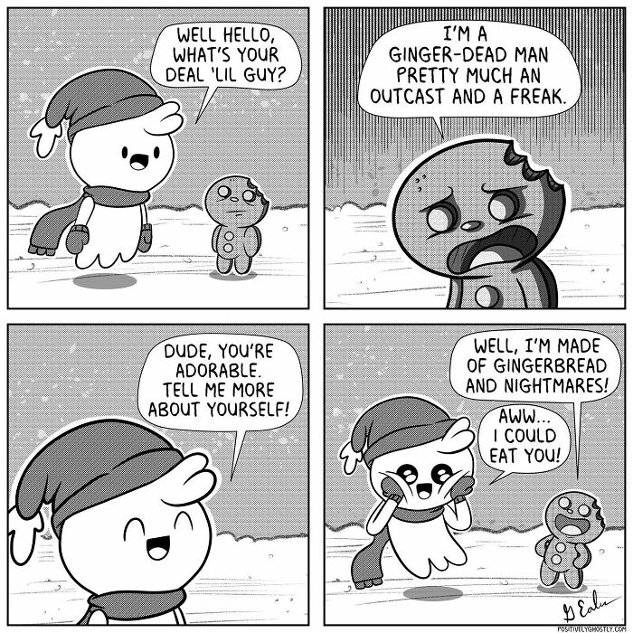 Positively Ghostly's Motivating Comics
