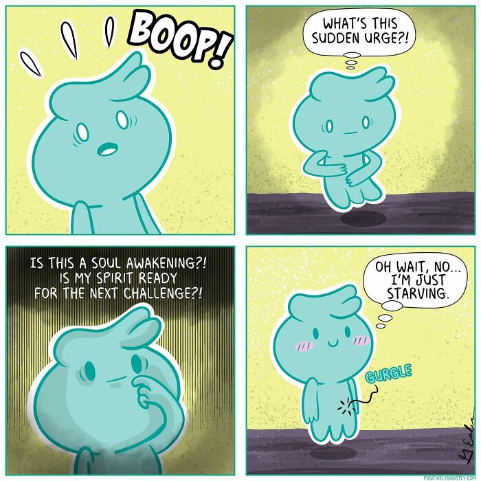 Positively Ghostly's Motivating Comics