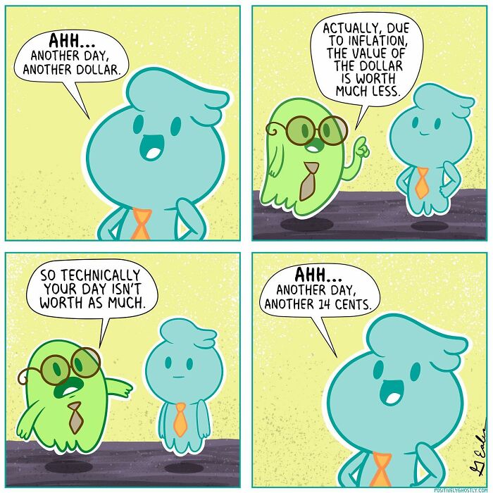 Positively Ghostly's Motivating Comics