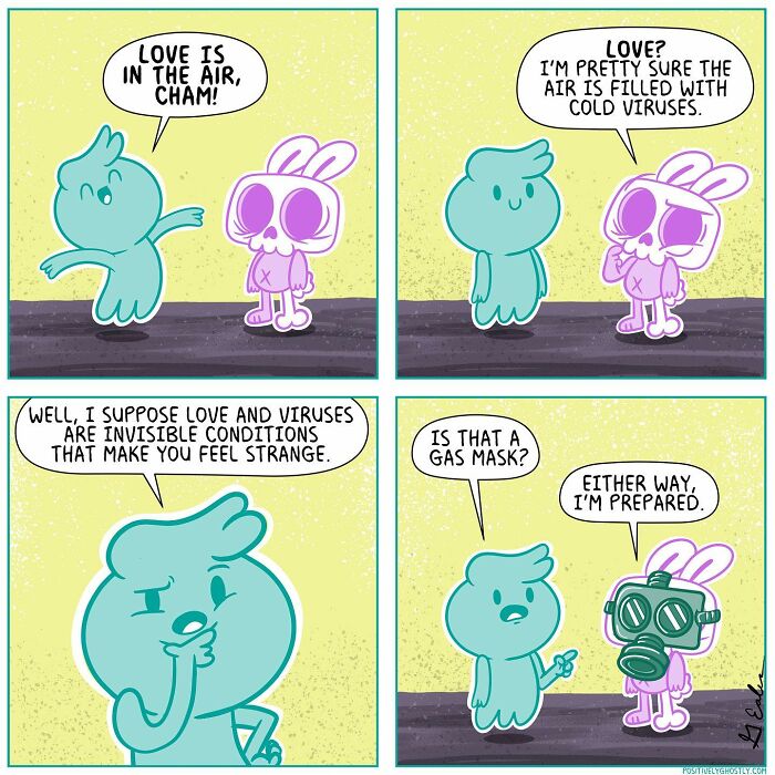 Positively Ghostly's Motivating Comics