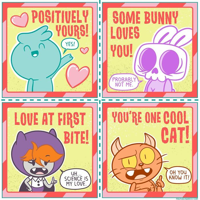 Positively Ghostly's Motivating Comics