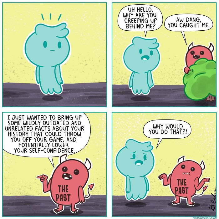 Positively Ghostly's Motivating Comics