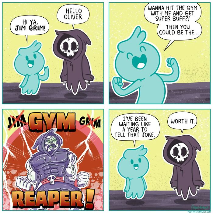 Positively Ghostly's Motivating Comics