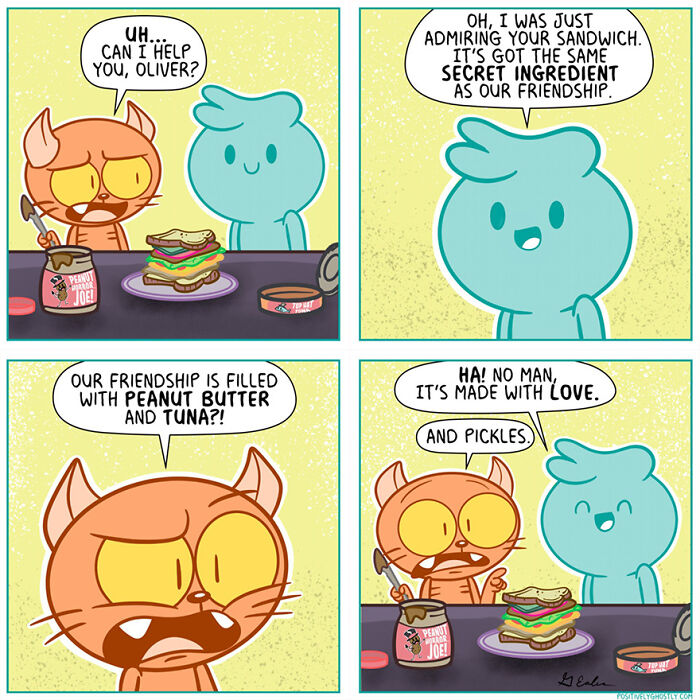 Positively Ghostly's Motivating Comics