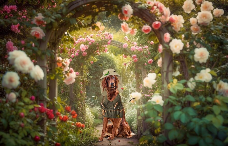 I Photographed 50 Dogs And Photoshopped Them Into Their Alter Egos. Here Are 15 Of My Favorites.