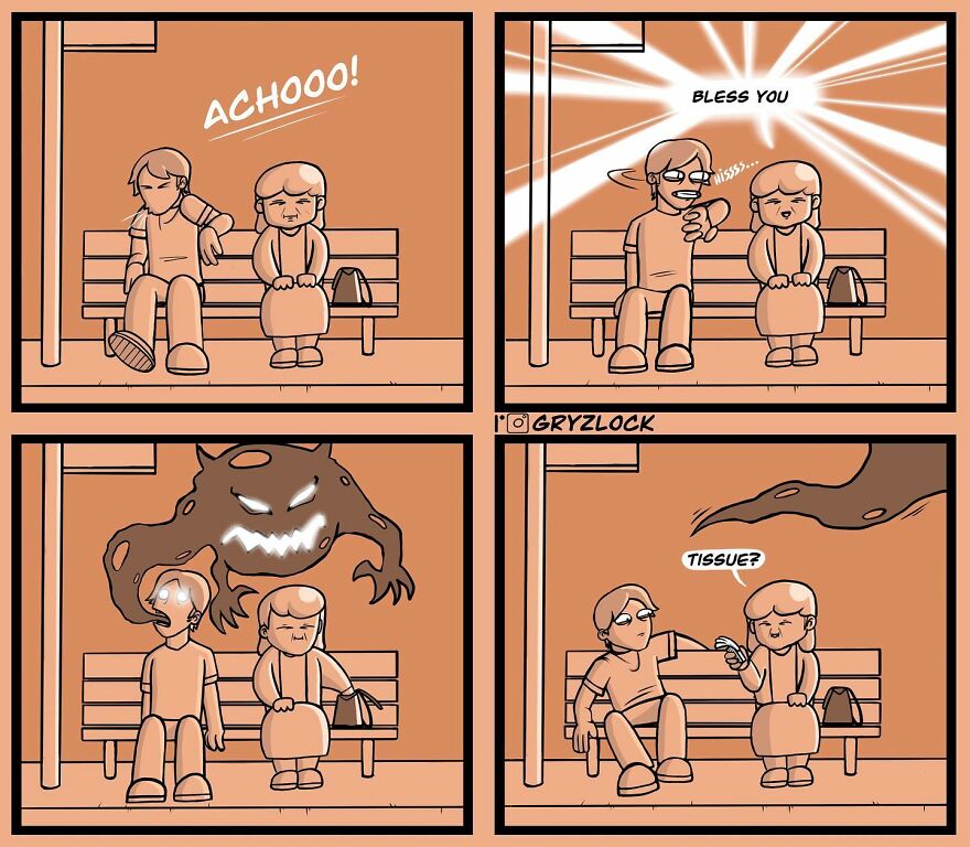 This Artist Draws Sarcastic Comics With Twisted Endings (New Pics)