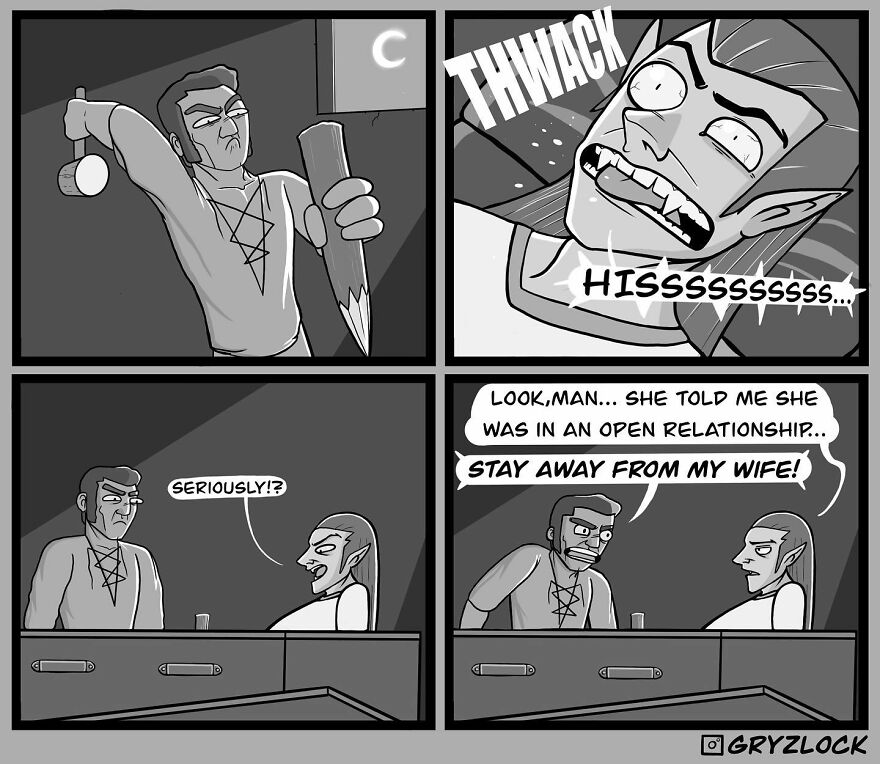 This Artist Draws Sarcastic Comics With Twisted Endings (New Pics)