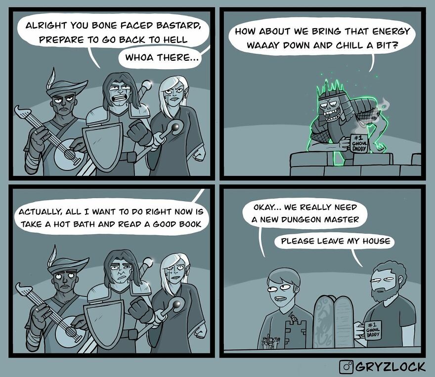 This Artist Draws Sarcastic Comics With Twisted Endings (New Pics)