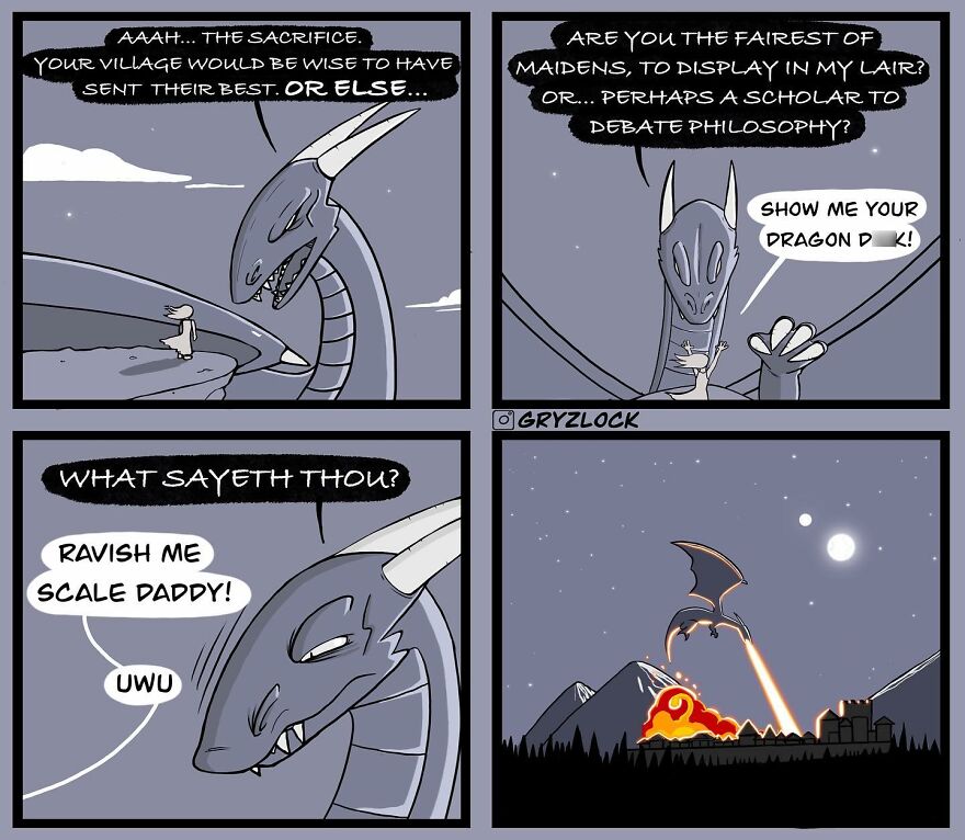 This Artist Draws Sarcastic Comics With Twisted Endings (New Pics)