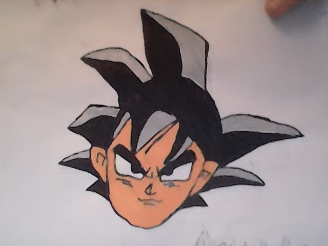 Tried Drawing Goku