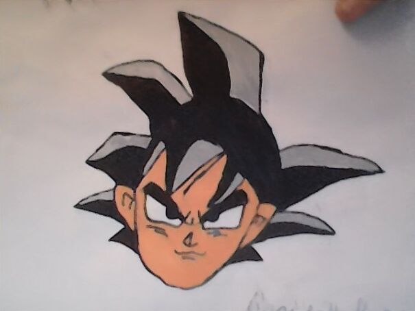 Tried Drawing Goku