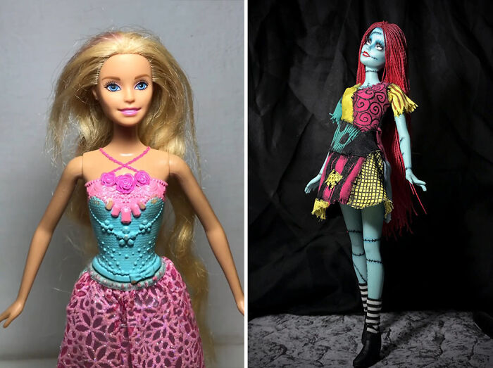 Young Brazilian Is Successful On Social Media With Customization Of Old Barbies