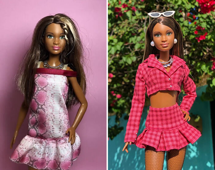 Young Brazilian Is Successful On Social Media With Customization Of Old Barbies