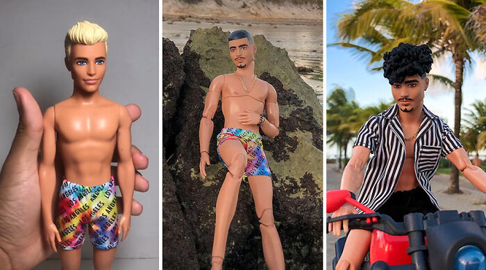 Young Brazilian Is Successful On Social Media With Customization Of Old Barbies
