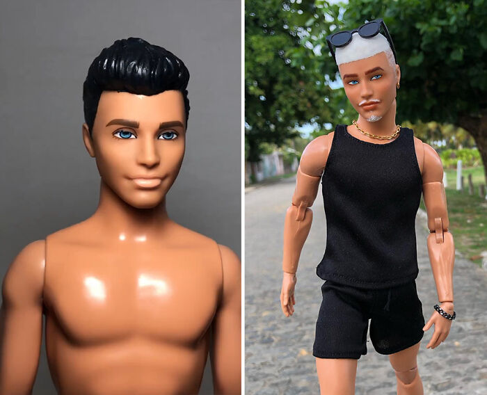Young Brazilian Is Successful On Social Media With Customization Of Old Barbies