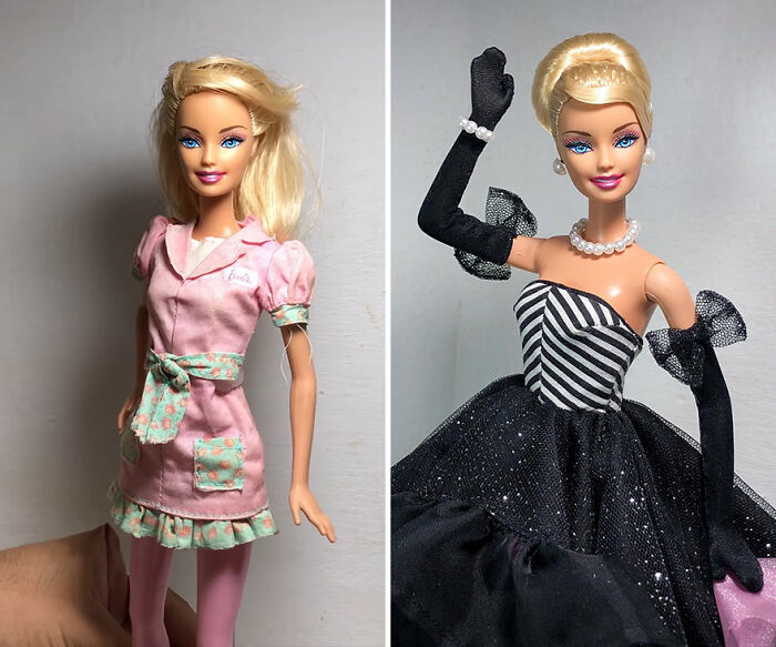 Young Brazilian Is Successful On Social Media With Customization Of Old Barbies