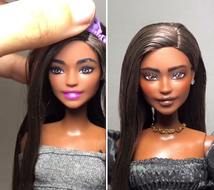 Young Brazilian Is Successful On Social Media With Customization Of Old Barbies