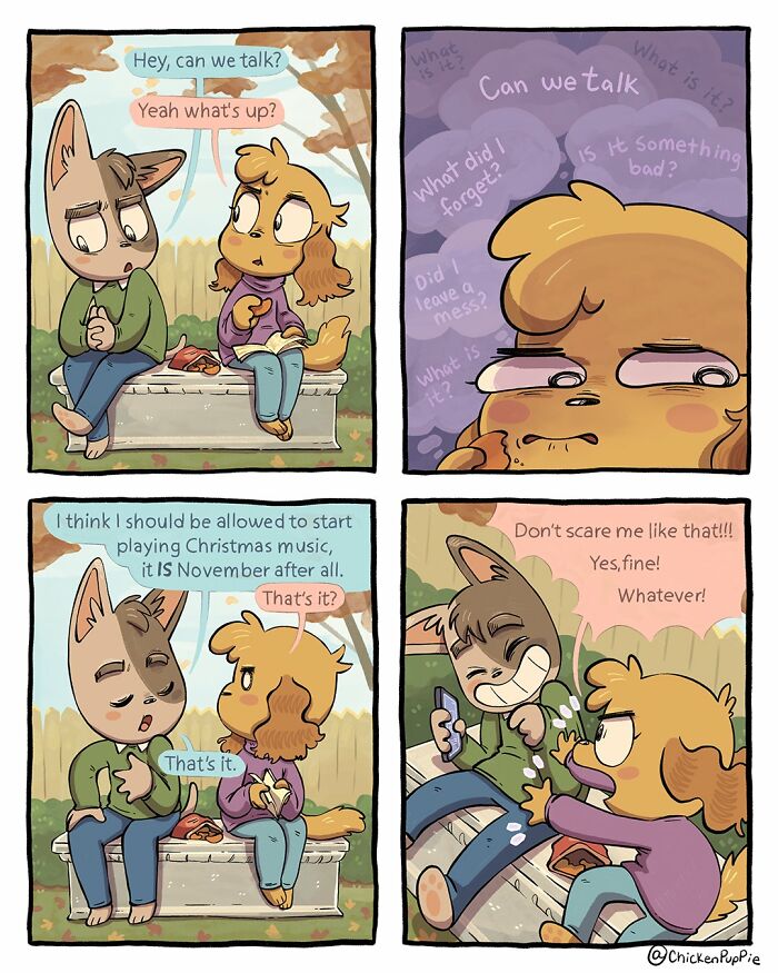 Wholesome And Humorous Comic By Chickenpuppie