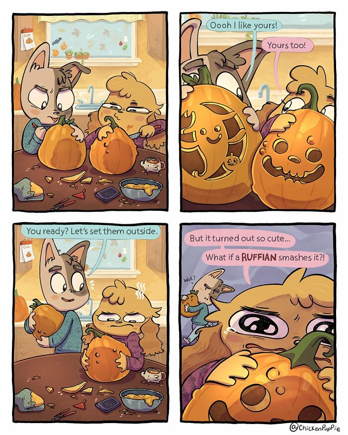 Wholesome And Humorous Comic By Chickenpuppie