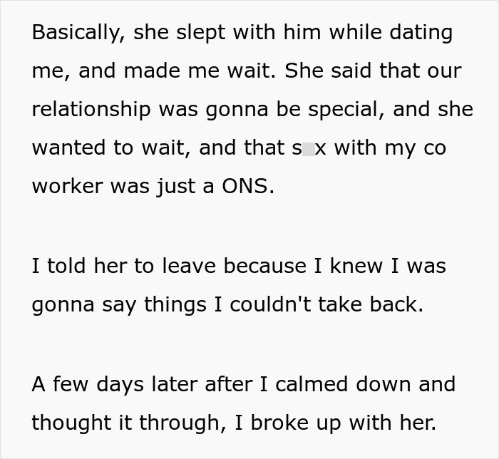 Man Is Heartbroken After Finding Out His GF Slept With Other Guy While Making Him Wait