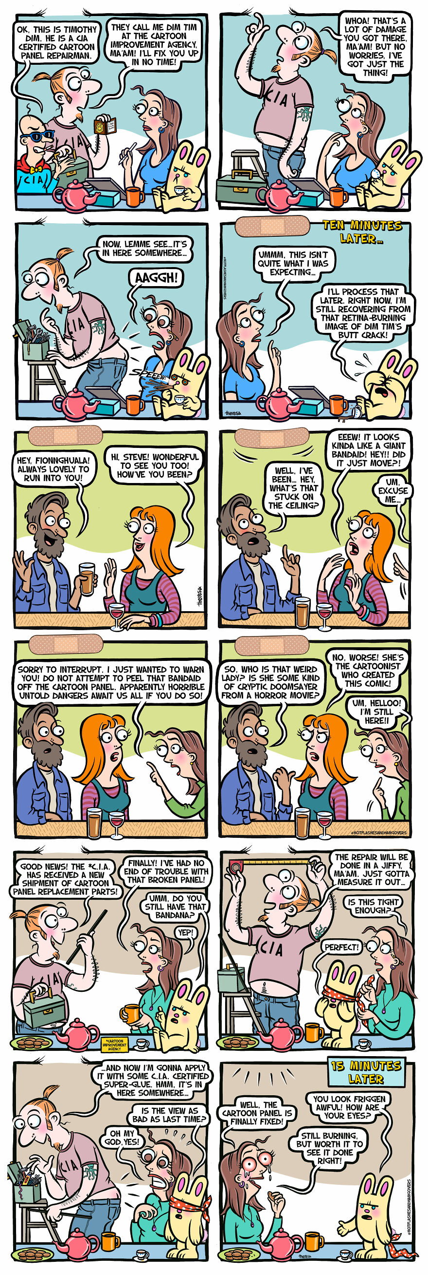 The Cartoon Panel Repairman