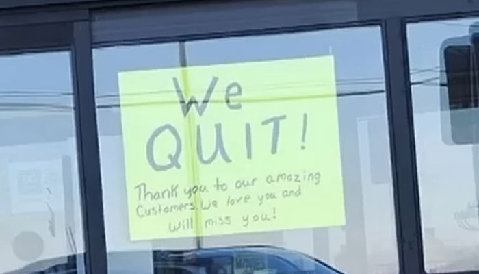 Store In Wisconsin Left Staff-Less After All Its Workers Quit At The Same Time Store In Wisconsin Left Staff-Less After All Its Workers Quit At The Same Time