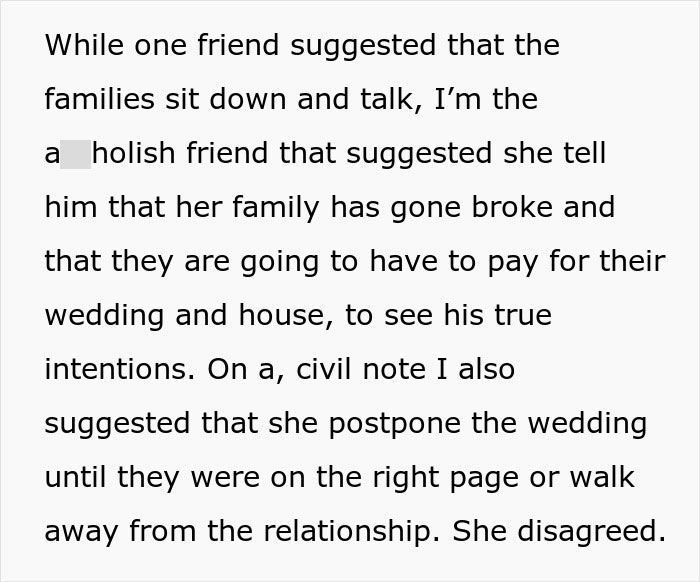Gold Digger Revealed When Fiancée’s Friend Suggests To Test His True Intentions By Saying She’s Broke Gold Digger Revealed When Fiancée’s Friend Suggests To Test His True Intentions By Saying She’s Broke