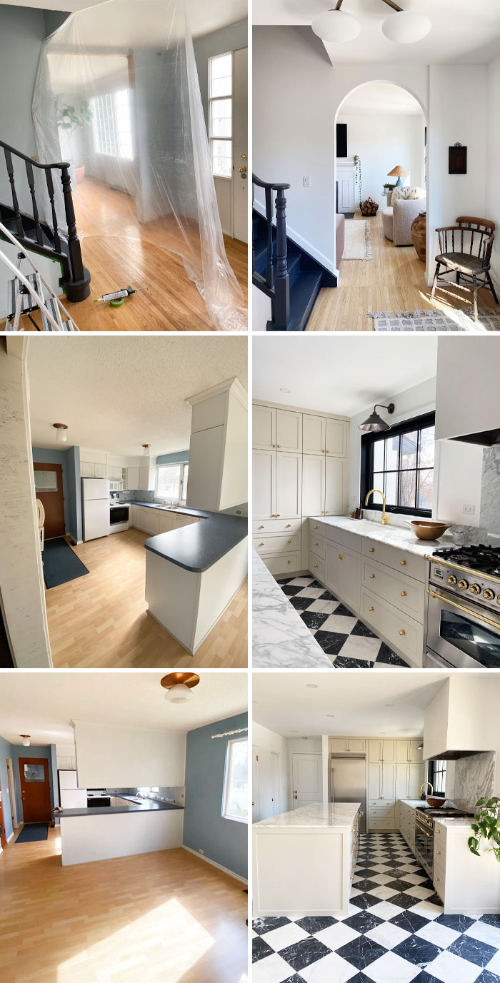 A Few Photos From Our Renovation. Our First Project. What Do You All Think? 