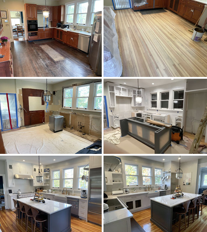 Long Planned, Covid Delayed, Kitchen Renovation. 1905 Farmhouse In New York   