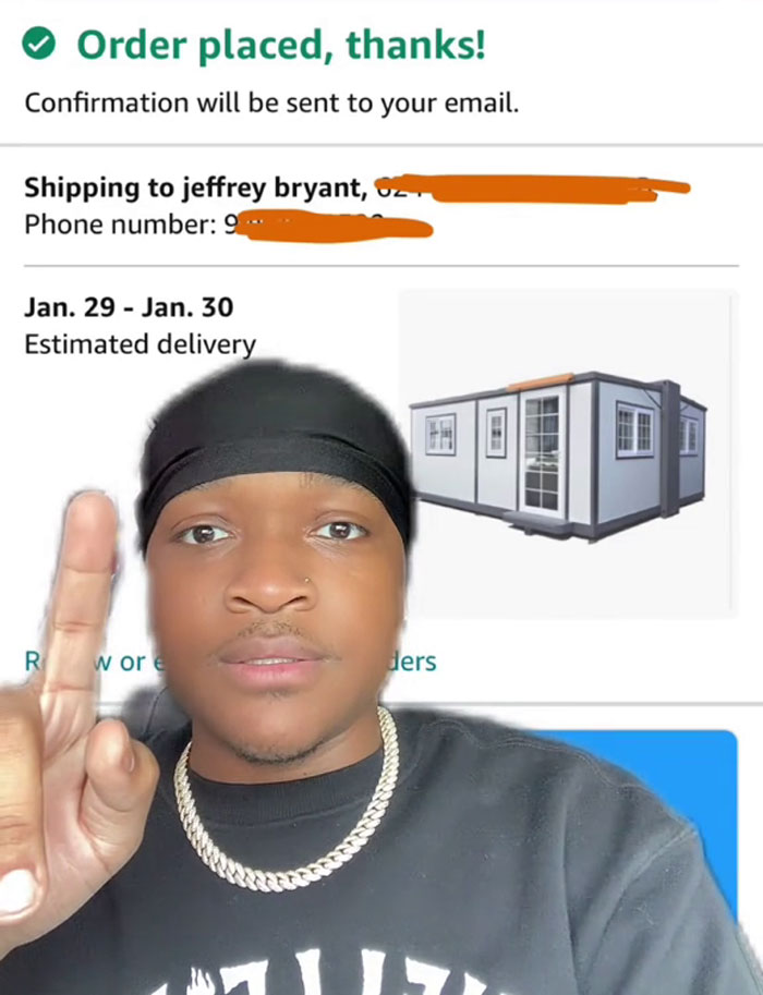 TikToker Unveils What His New $26K Prefab Amazon House Looks Like, Gains Over 20M Views - 2