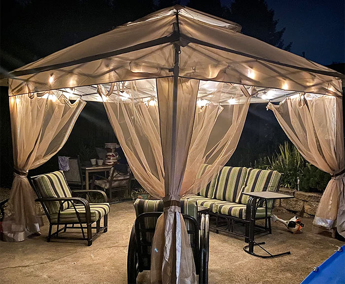Score A Pop-Up Gazebo That's Perfect For Your Patio And Ready To Keep The Bugs Out And The Good Vibes In